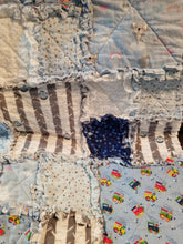 Quilt Crib blue