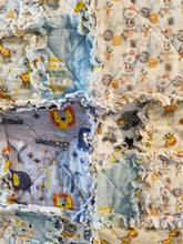Quilt Crib blue