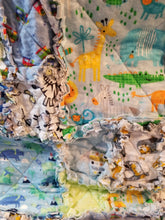 Quilt Crib  blue