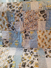 Quilt Crib blue