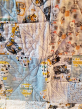 Quilt Crib blue