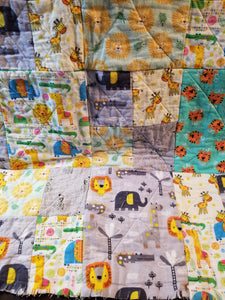 Quilt Crib Animals