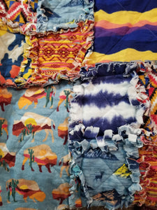 Quilt Small - Sunset - lap size