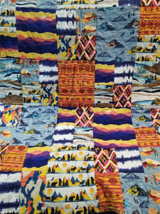Quilt Small - Sunset - lap size