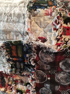 Small Quilt - Camping - lap size