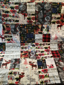 Small Quilt - Camping - lap size