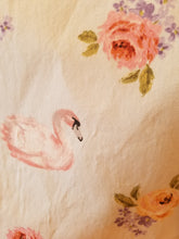 Large Tote Bag - Swan/Pink inside