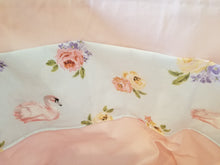 Large Tote Bag - Swan/Pink inside
