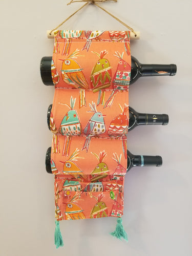 Wine Holder - Birds