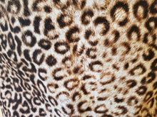 Large Tote bag - Leopard/red inside