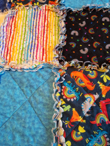 Quilt Medium  - Rainbow