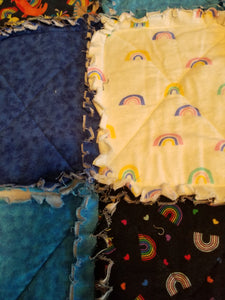 Quilt Medium  - Rainbow