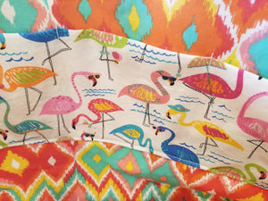 Medium Tote - Flamingos