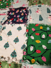Quilt Medium - Christmas, gnomes