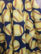 Poncho - Softballs/Navy inside