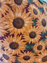 Medium Tote - Sunflower/Burgundy inside