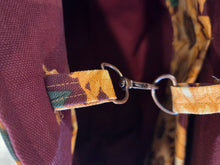 Medium Tote - Sunflower/Burgundy inside