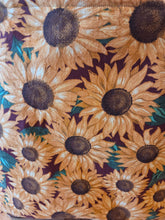 Medium Tote - Sunflower/Brown inside