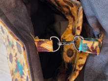 Medium Tote - Sunflower/Brown inside