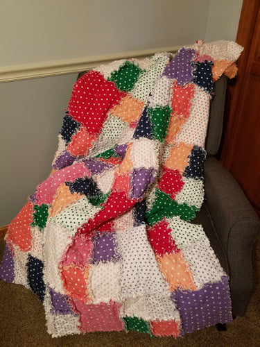 Quilt Large polka dot