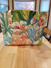 Large Tote Bag - Sea/blue coral inside