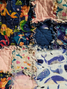 Quilt small - Mermaid Lap size