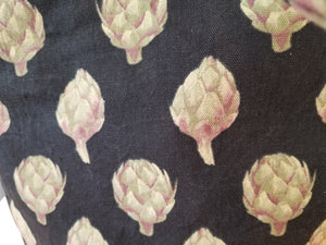 Medium Tote bag - artichoke/green inside
