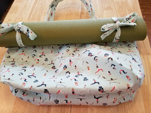 Large Tote Bag - Yoga
