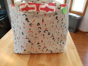 Large Tote Bag - Yoga