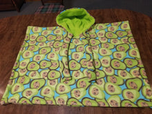 Poncho - Small, Avocado/green inside