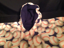 Poncho - Small, baseball/blue inside