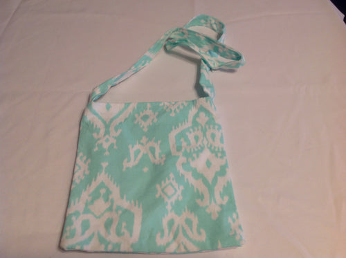 Sale - Cross-body purse, mint pastel