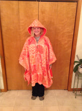 Poncho - Large, Salmon multi/Salmon