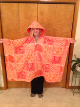 Poncho - Large, Salmon multi/Salmon